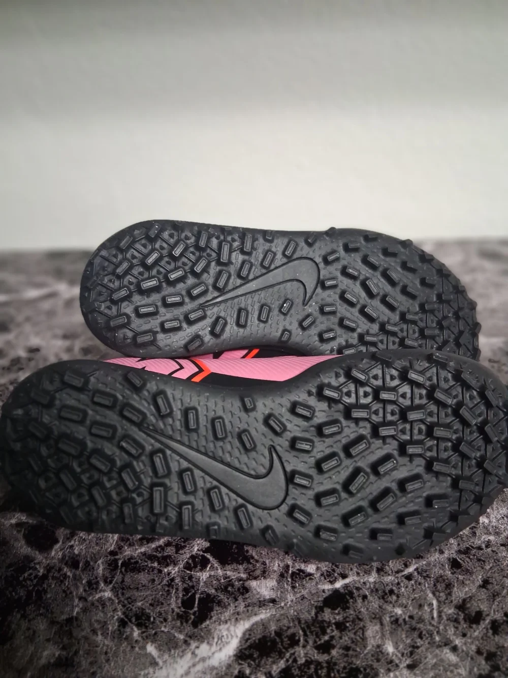 Brand New Lil Kids Nike Mercurial Pink Turf Soccer Shoes Size 10.5C
